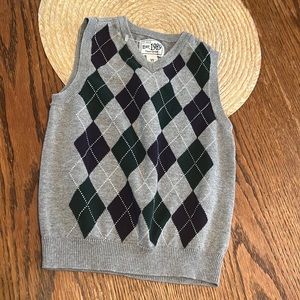 Place Kid Boys 100% cotton Knit Vest Size 3T